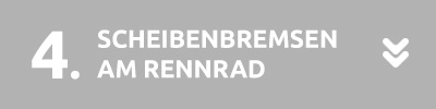 Rennrad Scheibenbremse