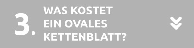 Was kostet ein ovales Kettenblatt? Was kostet ein ovales Kettenblatt?