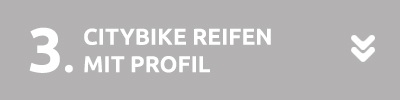 Citybike Reifen mit Profil Citybike Reifen mit Profil