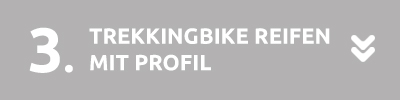 Trekkingbike Reifen mit Profil Trekkingbike Reifen mit Profil