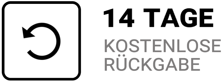 14 Tage Kostenlose Rückgabe