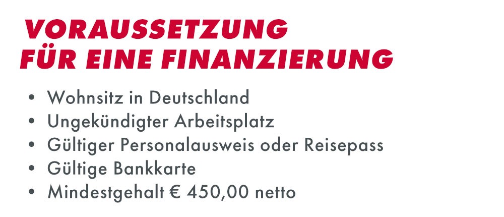 Finanzierung Voraussetzung Emporon NEU