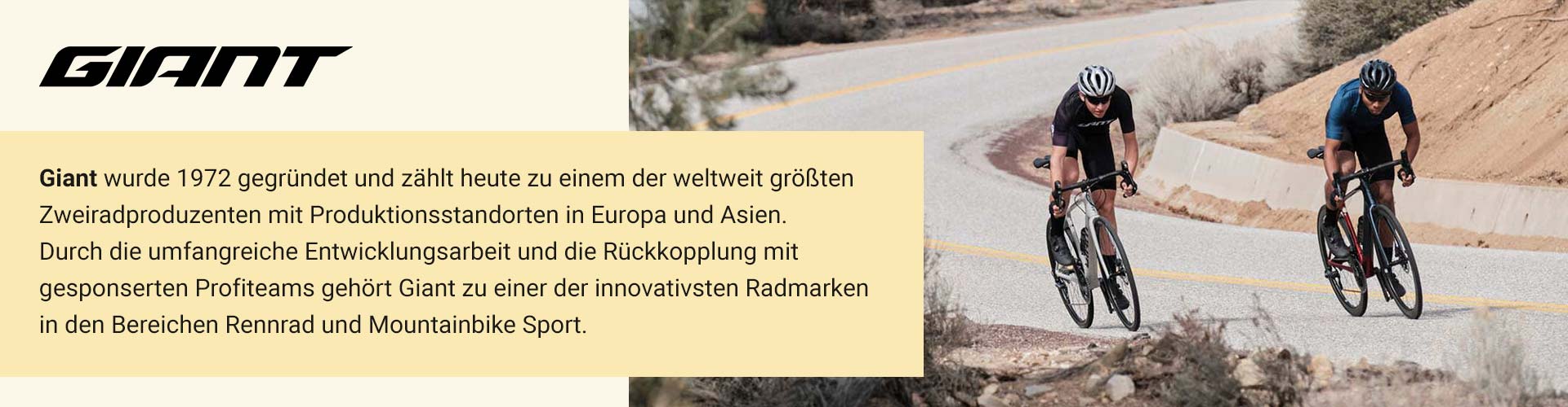 Kampagne Saisonhighlights 2021 Giant Markenheader NEU