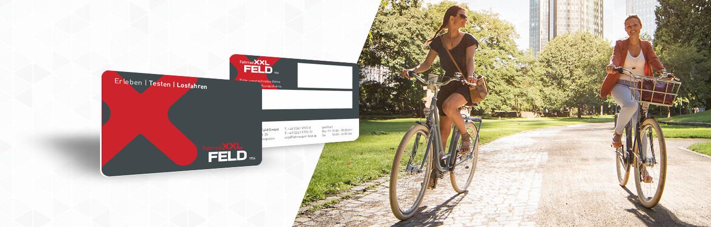 Kundenkarte Fahrrad XXL Feld Sankt Augustin Fahrrad XXL