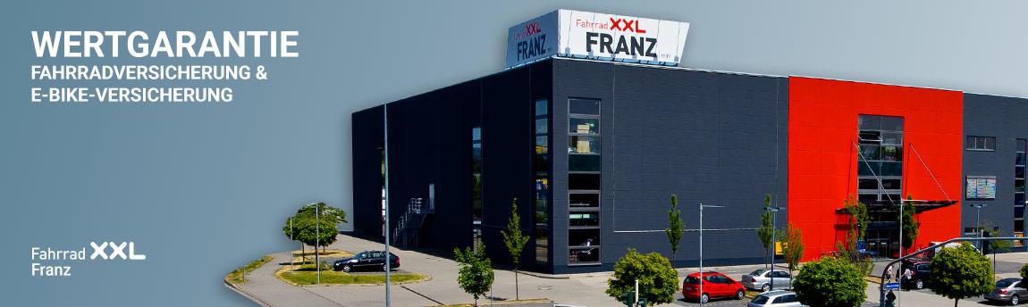 Fahrradversicherung bei Fahrrad XXL Franz in Mainz