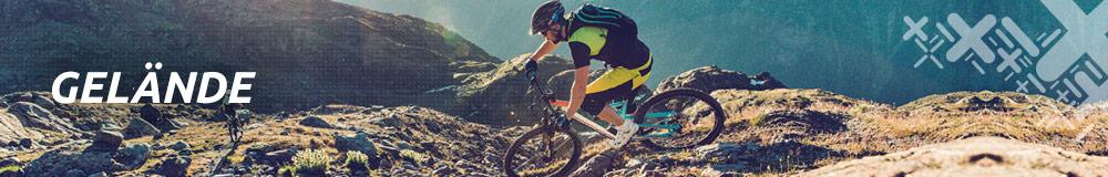 Fahrräder für das Gelände