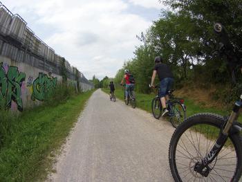 Gemeinsam mit der Familie auf Radtour