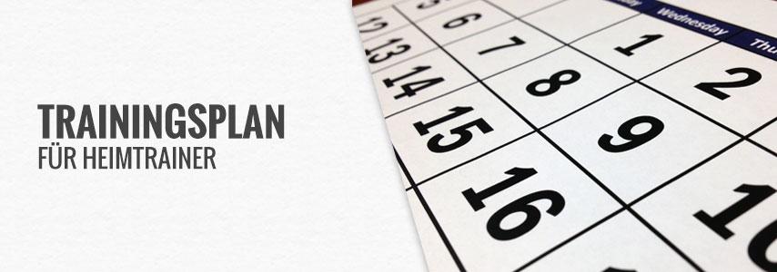 Trainingsplan Heimtrainer