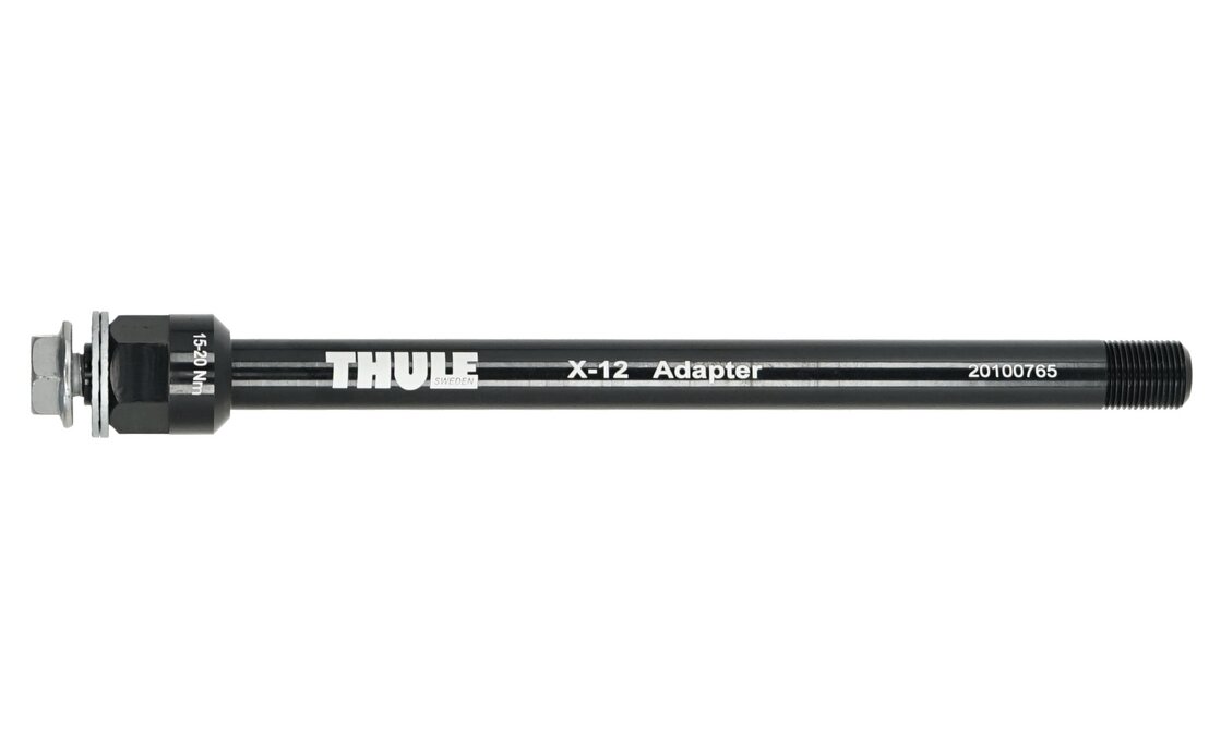 Thule 20110733 Achsadapter Thru Axle Syntace M12 x 1.0, 160-172 mm, schwarz