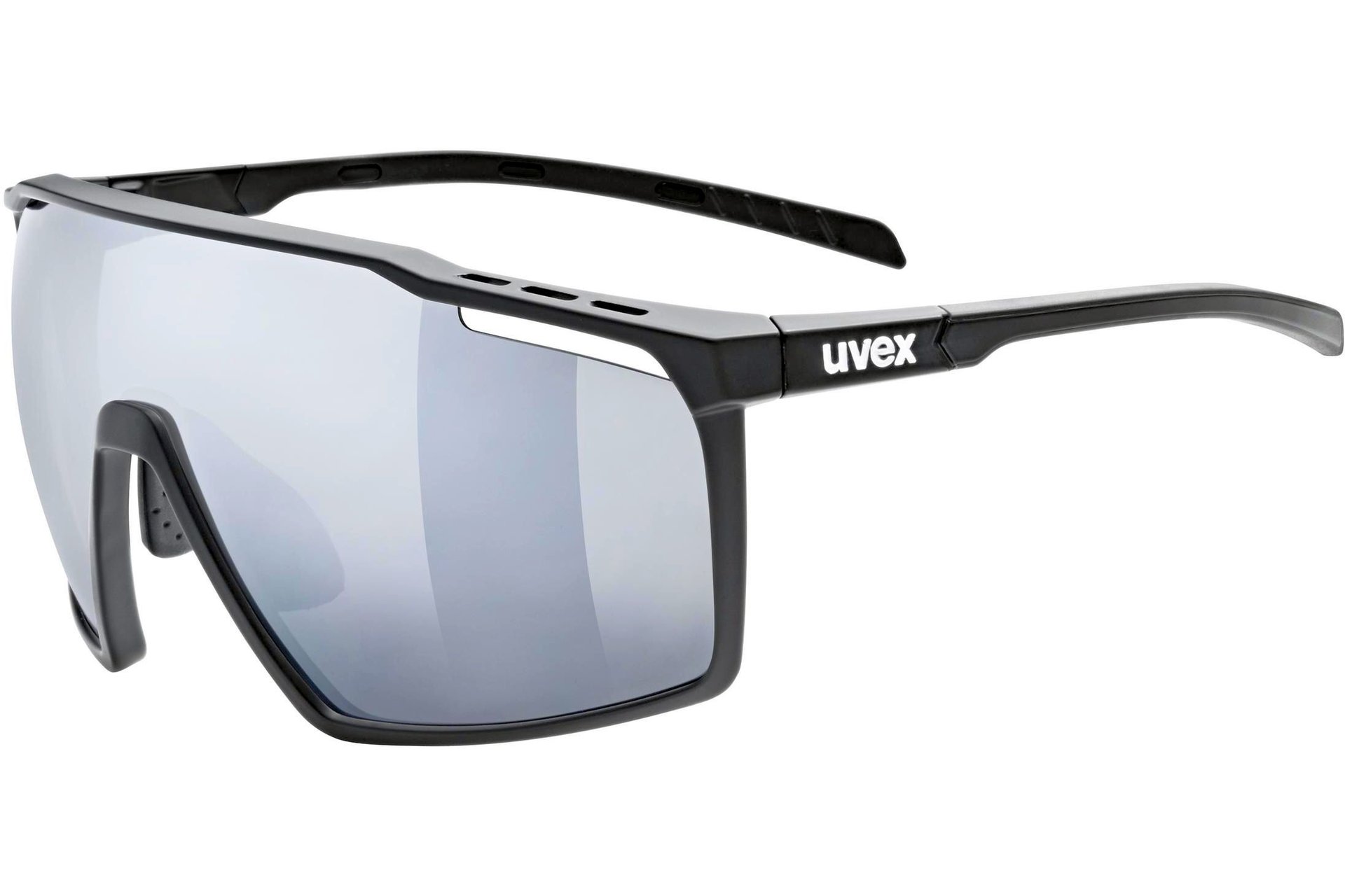 Uvex MTN Perform Black Matt / Mirror Silver
