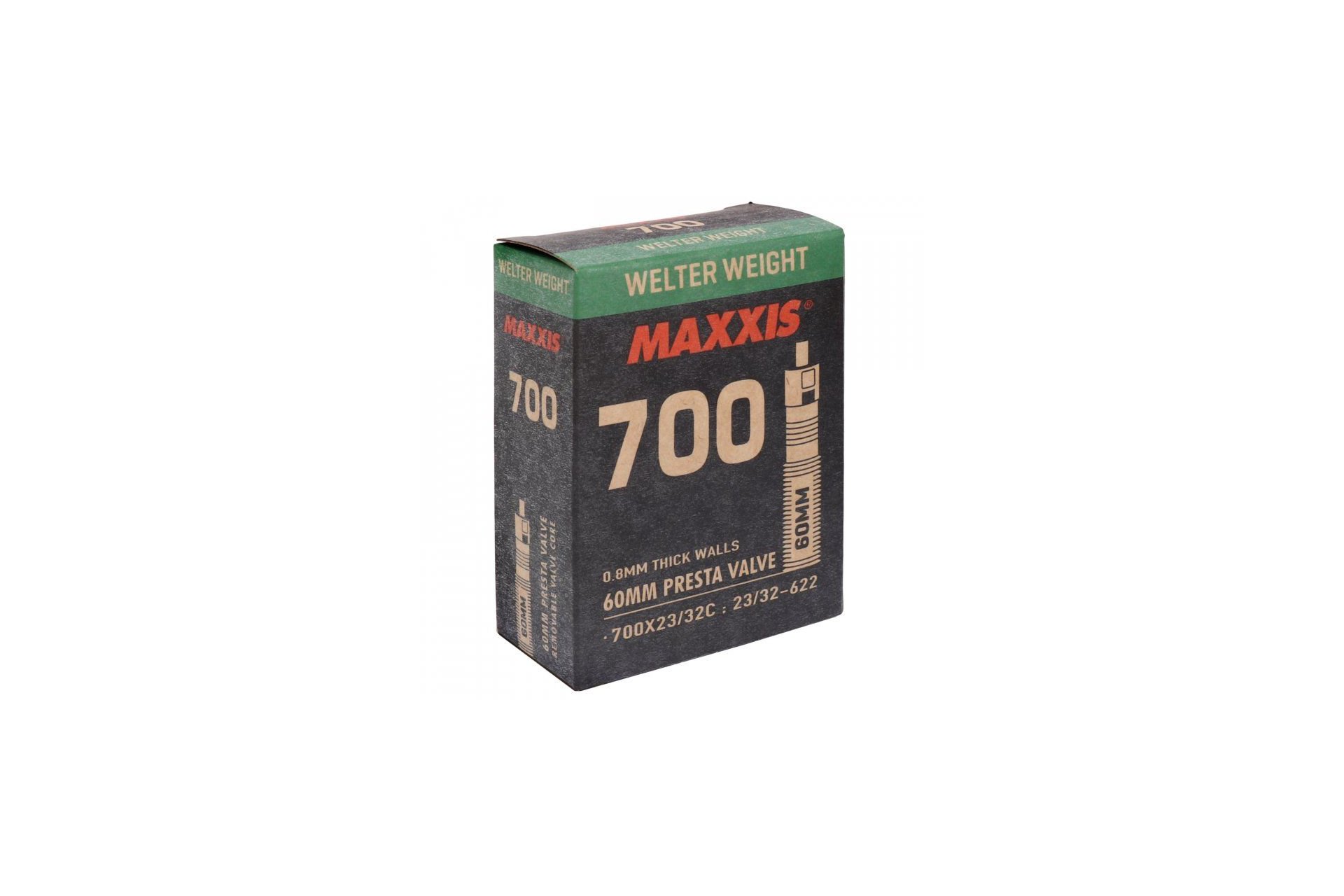 Maxxis WelterWeight Schlauch 700x23/32C SV - 60 mm