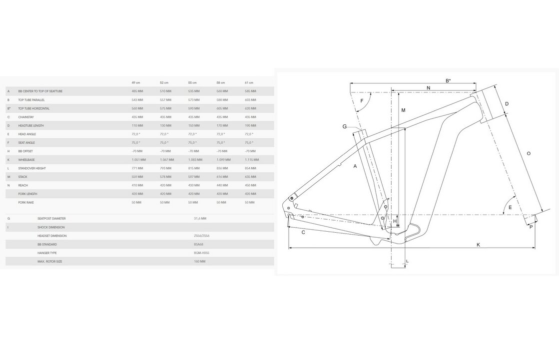 Bergamont E-Sweep Sport - 250 Wh - 28 Zoll - Diamant - 2024