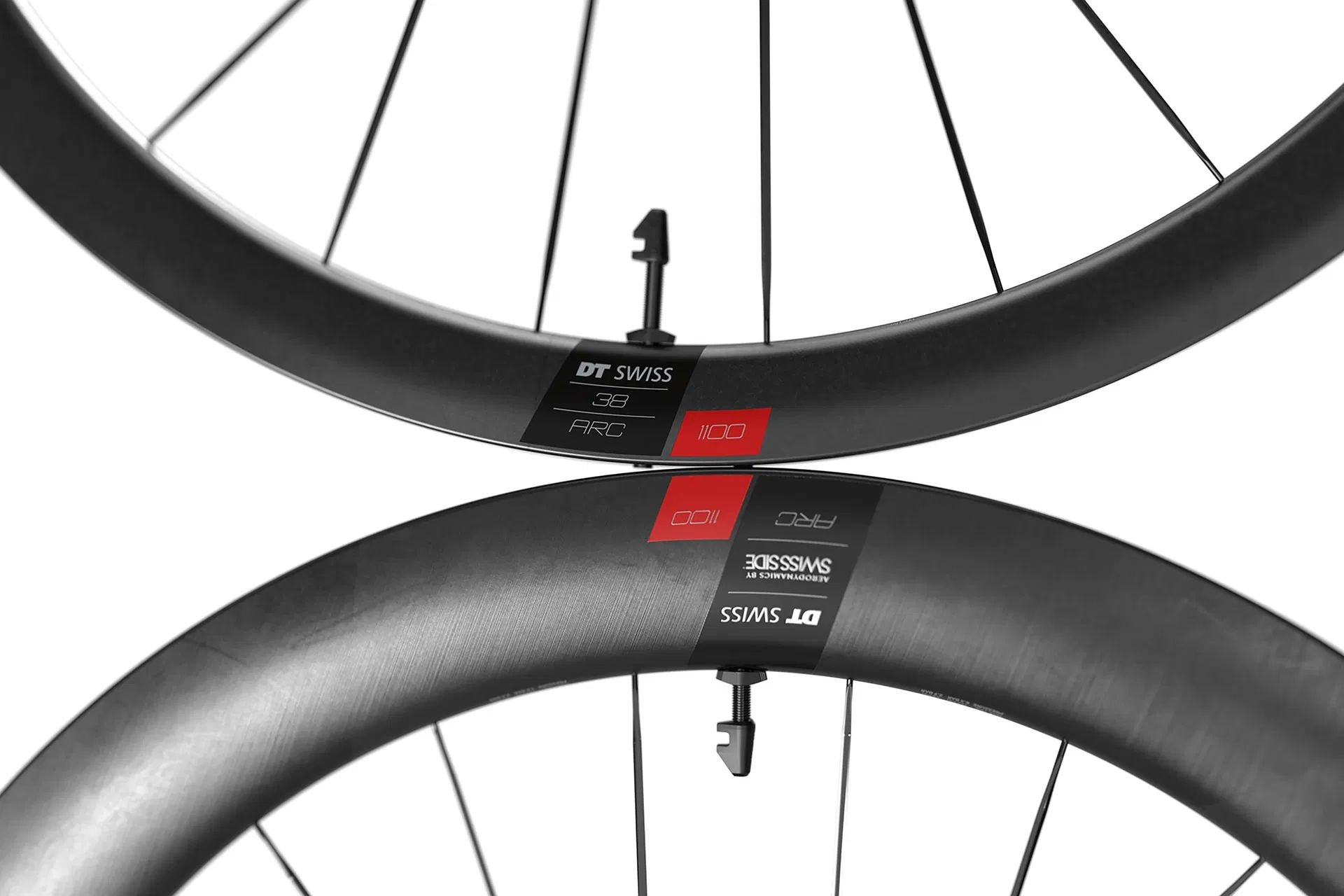 DT Swiss ARC 1100 Dicut 38 DB 28"- Carbon Vorderrad