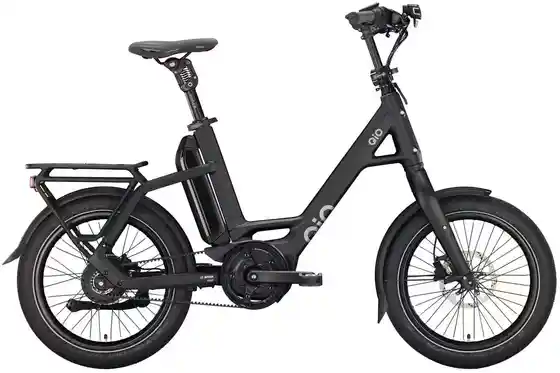 Schwarz - Kompakt E-Bikes - QiO EINS P-E - 545 Wh - 20 Zoll - Compact
