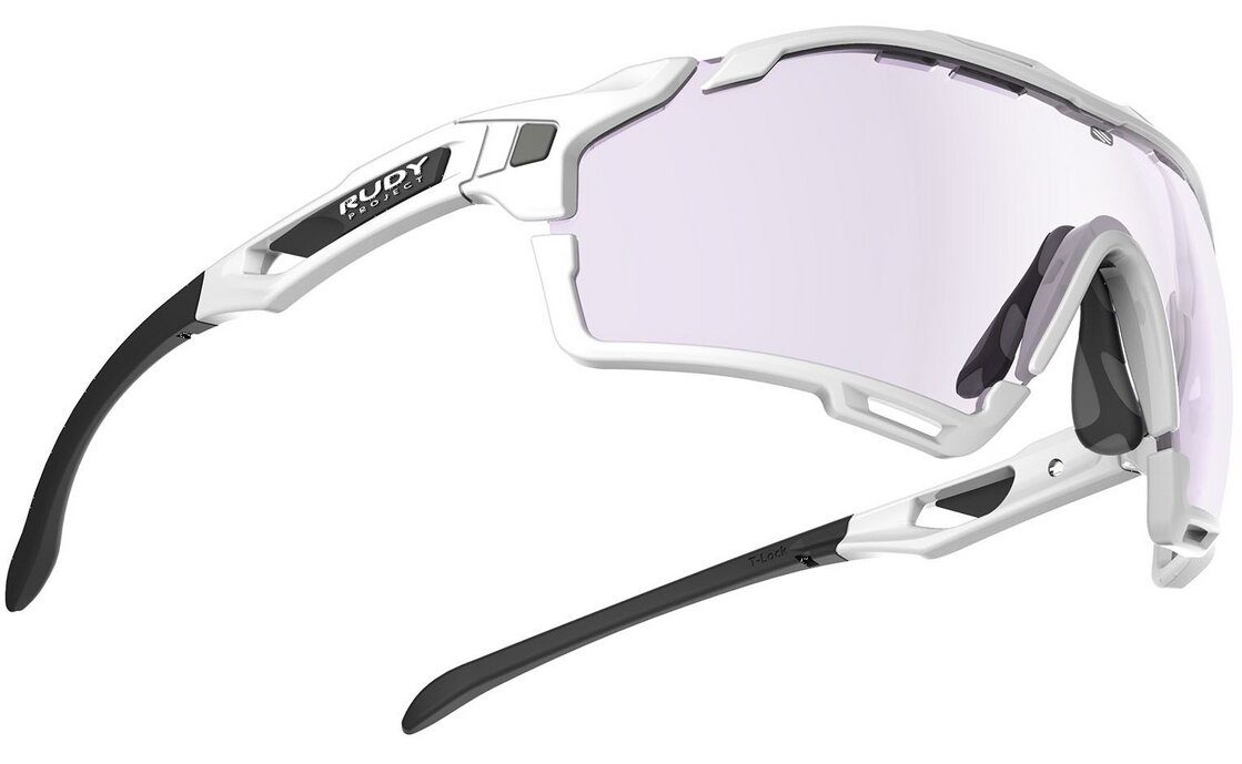 Rudy Project Cutline White Gloss - ImpactX 2 Photochromic Laser Purple