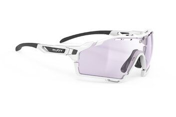 Sportbrillen - Rudy Project Cutline White Gloss / Impactx Photochromic 2 Laserpurple