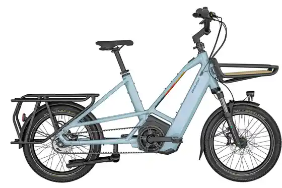 Aluminium - Lastenfahrräder - Bergamont Hans-E LT - 500 Wh - 20 Zoll - Long John