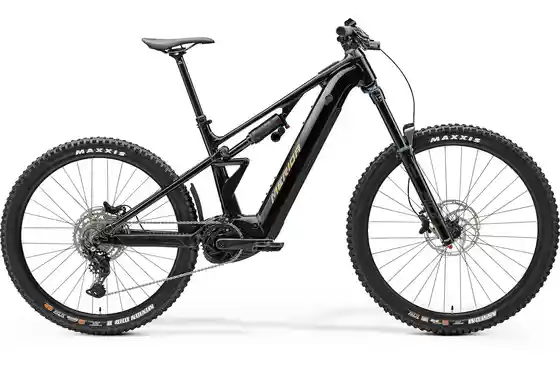 Schwarz - E-Bike-Pedelec - Merida eOne-Eighty 400 - 600 Wh - 29 - 27,5 Zoll - Fully