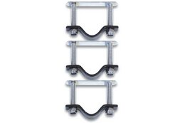 Basil Crate Mounting Befestigungssatz für Weidenkörbe, Edelstahl