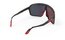 Rudy Project Spinshield Black Matte - Multilaser Red