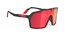 Rudy Project Spinshield Black Matte - Multilaser Red