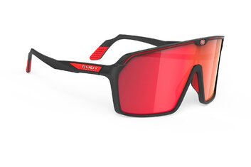 Rudy Project - Rudy Project Spinshield Black Matte / Multilaser Red