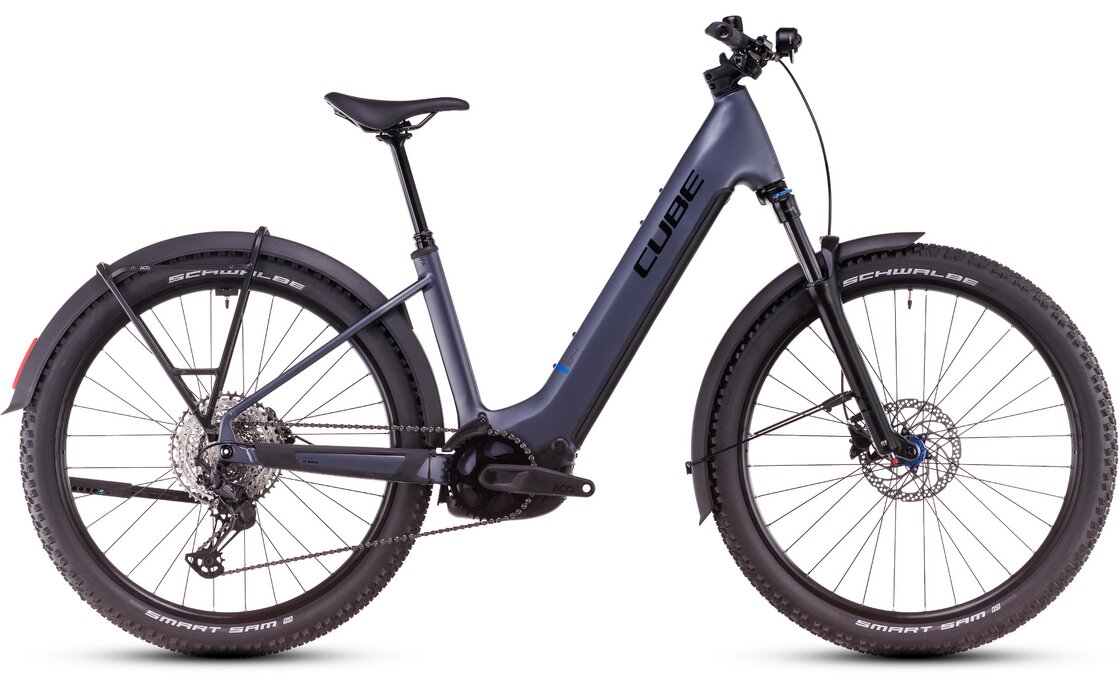 Cube Reaction Hybrid Pro 600 Allroad - 600 Wh - 27,5 Zoll - Tiefeinsteiger - 2025