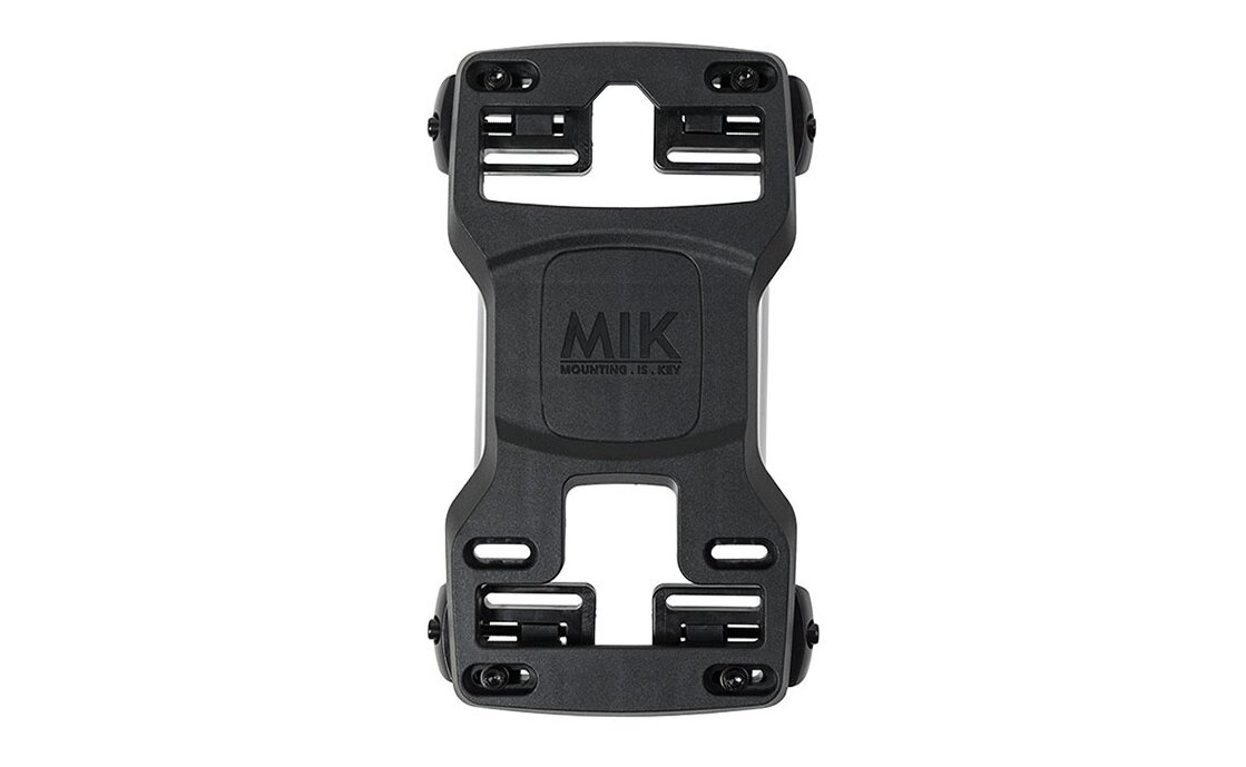 Basil MIK Adapterplatte, für Gepäckträger von 10-17cm