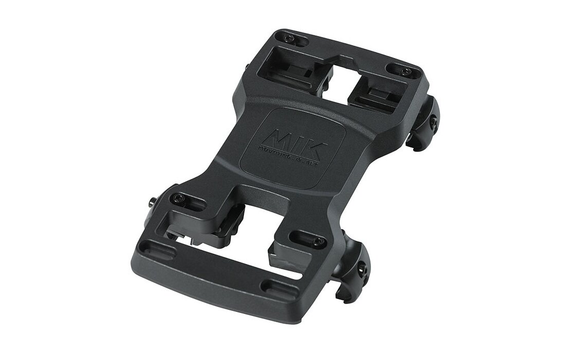 Basil MIK Adapterplatte, für Gepäckträger von 10-17cm