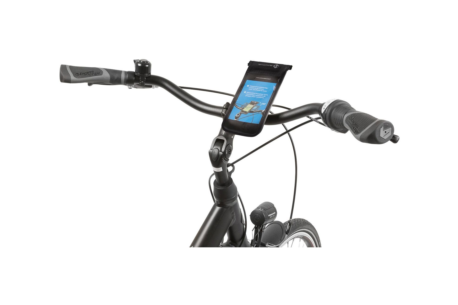 M-Wave Black Bay Smartphonetasche mit Halterung - 2026