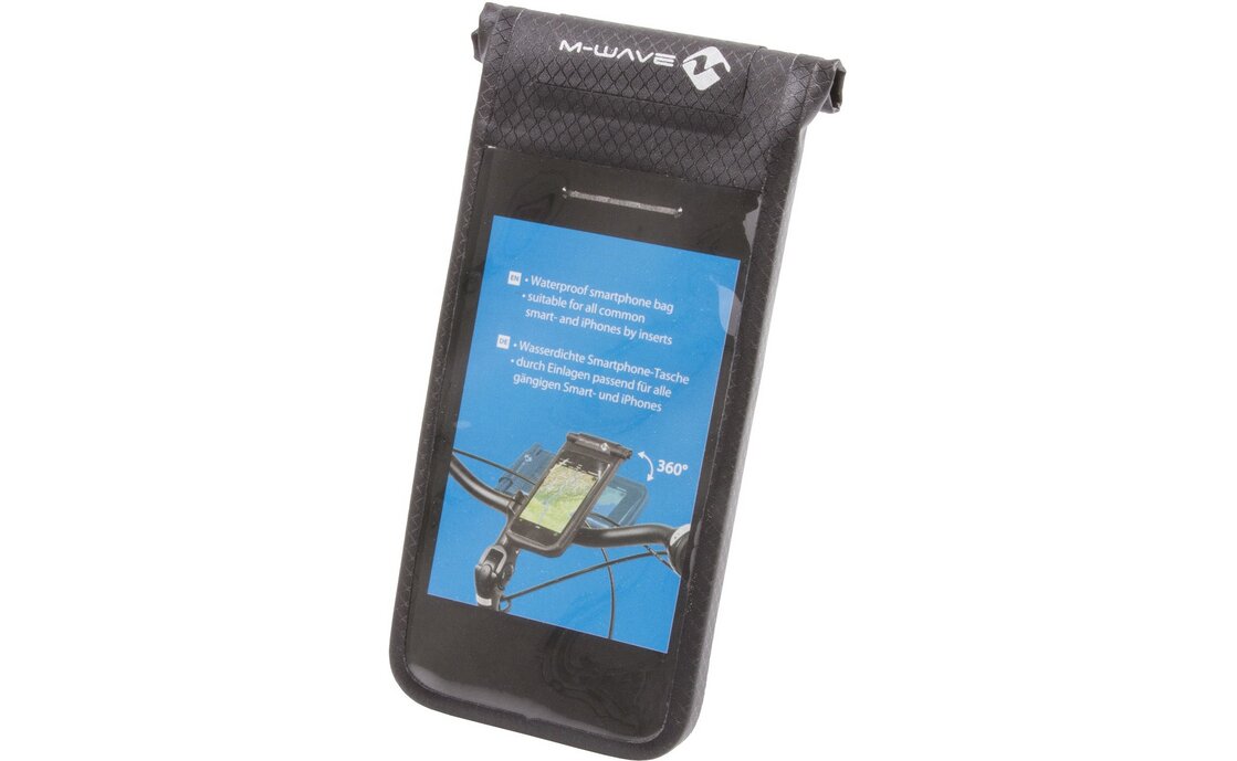 M-Wave Black Bay Smartphonetasche mit Halterung - 2026