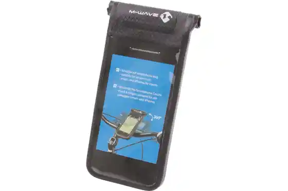 M-Wave - M-Wave Black Bay Smartphonetasche mit Halterung