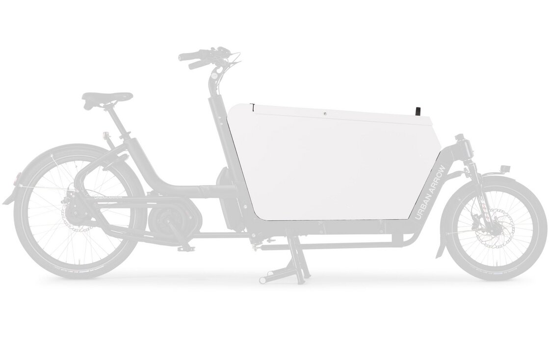 Urban Arrow Aluminium Kiste L weiß