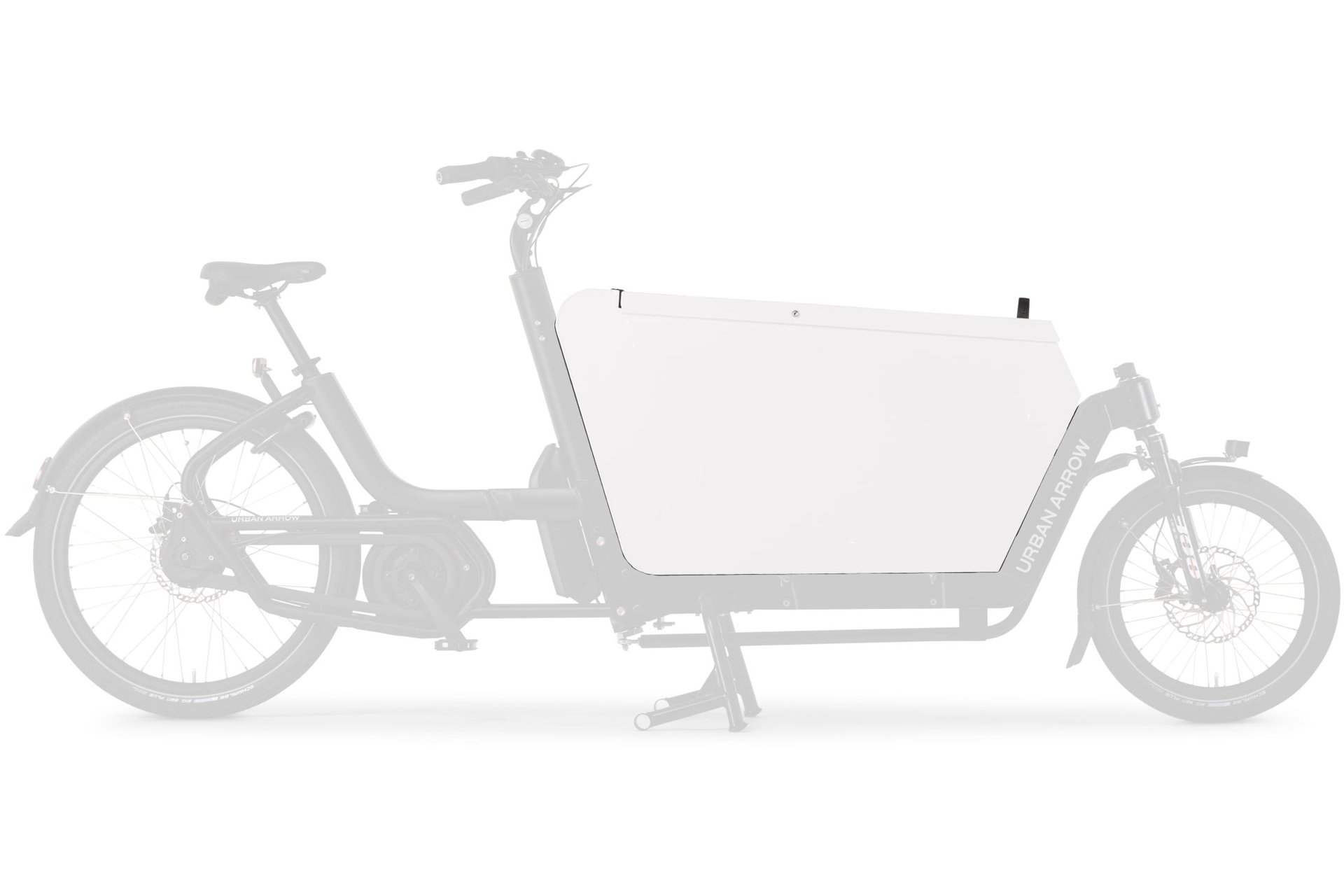 Urban Arrow Aluminium Kiste L weiß
