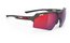Rudy Project Deltabeat Charcoal Matte - Multilaser Red