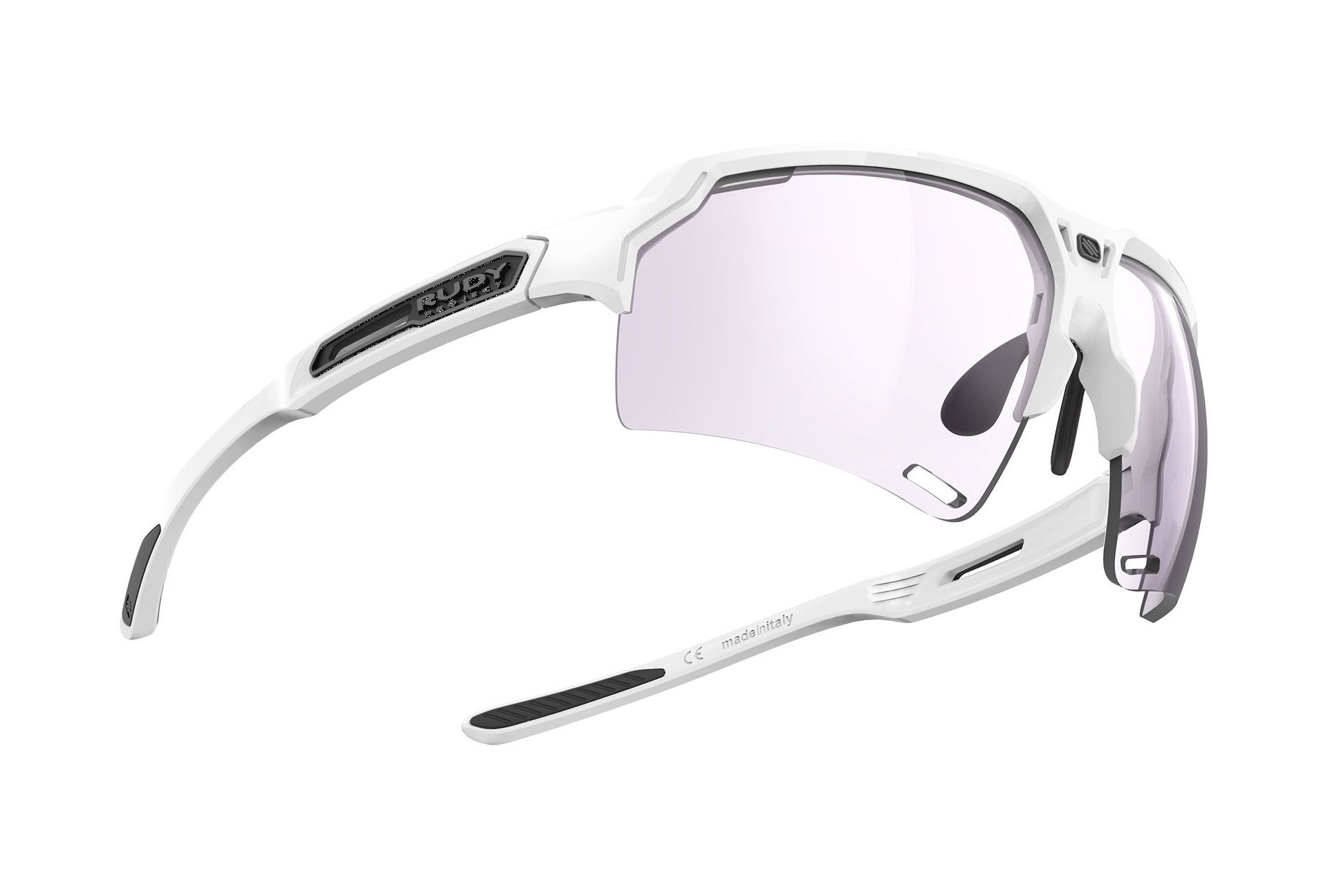 Rudy Project Deltabeat White Gloss - ImpactX 2 Photochromic Laser Purple