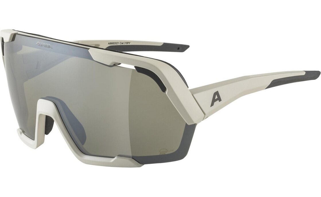 Alpina Rocket Bold Q-Lite cool-grey matt / silver mirror lens