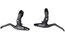 XLC Comp Bremshebelset BL-V12 2-Finger, Alu, Rapidfire, V-Brake