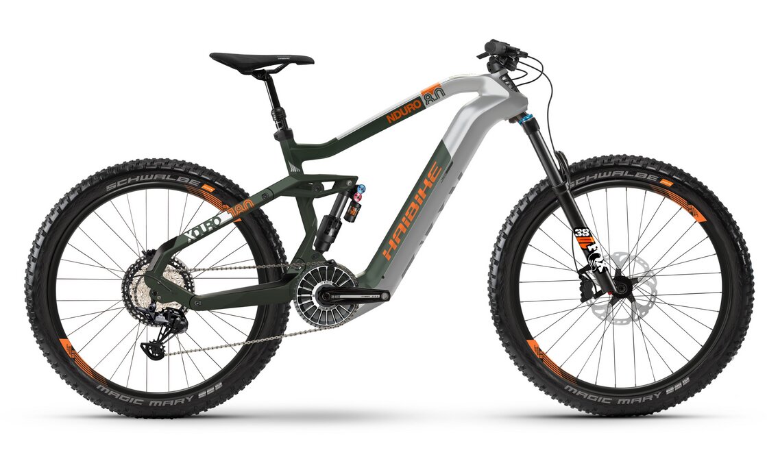 Haibike XDURO Nduro 8.0 Flyon 45 km/h - 630 Wh - 27,5 Zoll - Fully