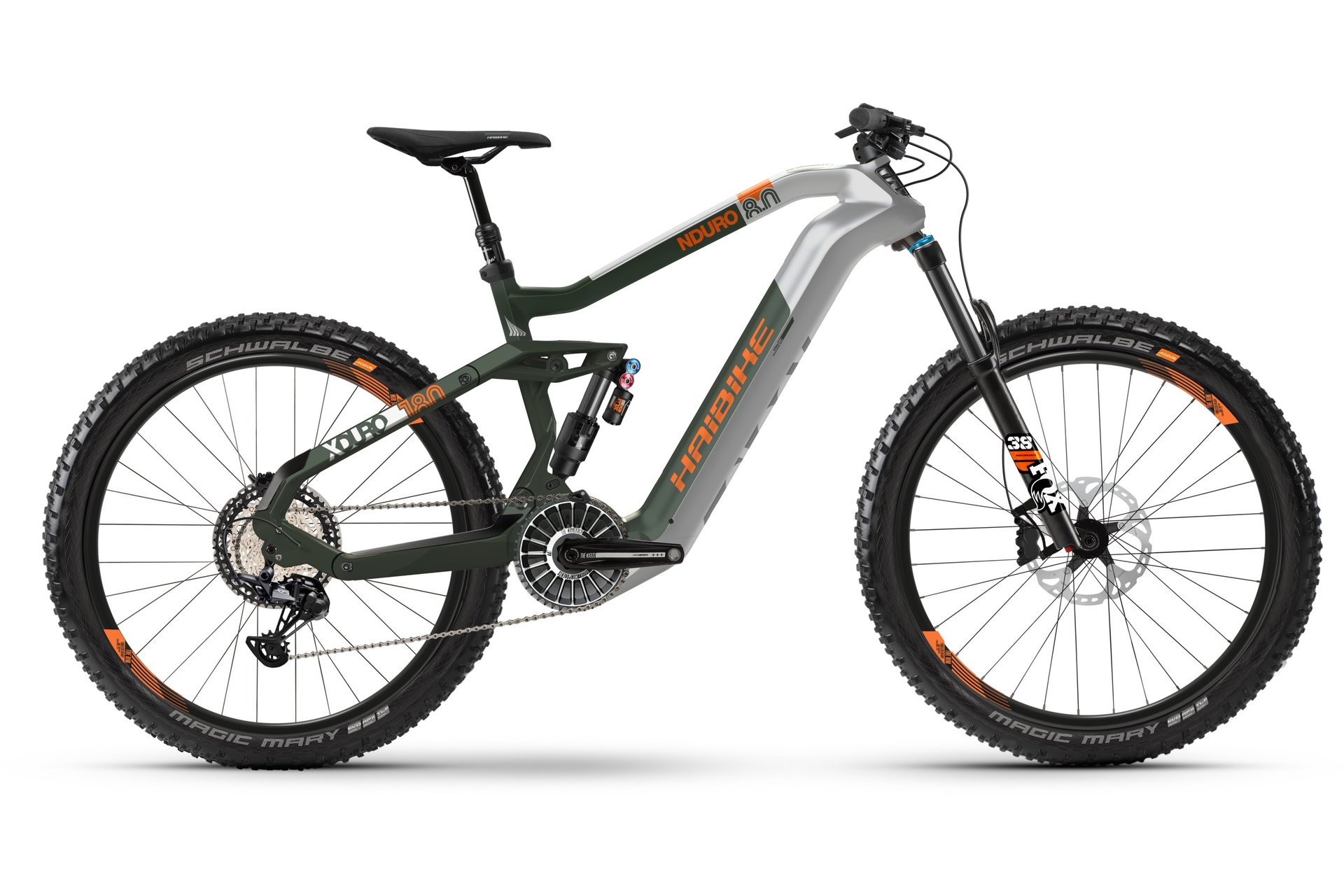 Haibike XDURO Nduro 8.0 Flyon 45 km/h - 630 Wh - 27,5 Zoll - Fully