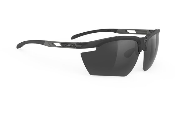 Rudy Project - Sport-Sonnenbrillen - Rudy Project Magnus Black Matte - Smoke Black