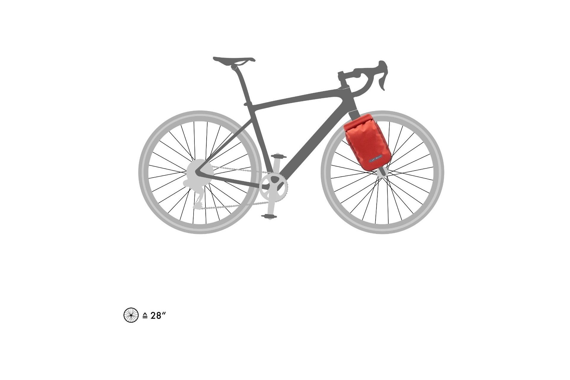Ortlieb Fork-Pack Plus - Einzeltasche 5,8L