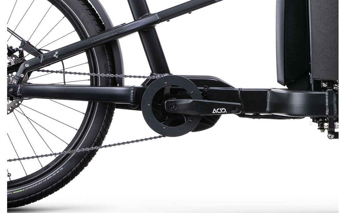 Cube Cargo Sport Dual Hybrid 1000 - 1000 Wh - 27,5 Zoll - Long John - 2025