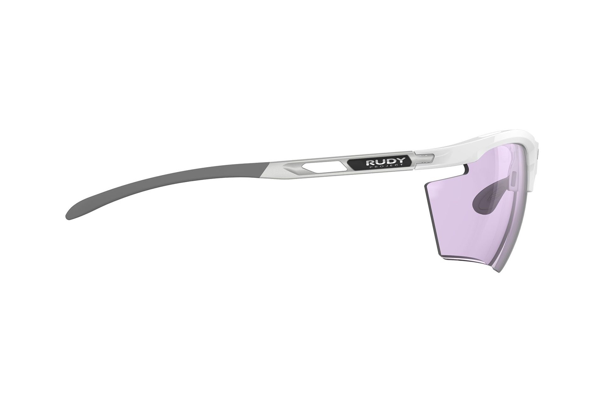 Rudy Project Magnus White Gloss - ImpactX 2 Photochromic Laser Purple