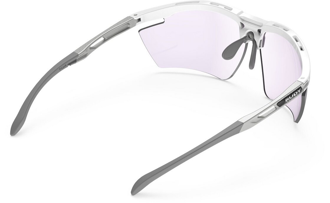 Rudy Project Magnus White Gloss - ImpactX 2 Photochromic Laser Purple