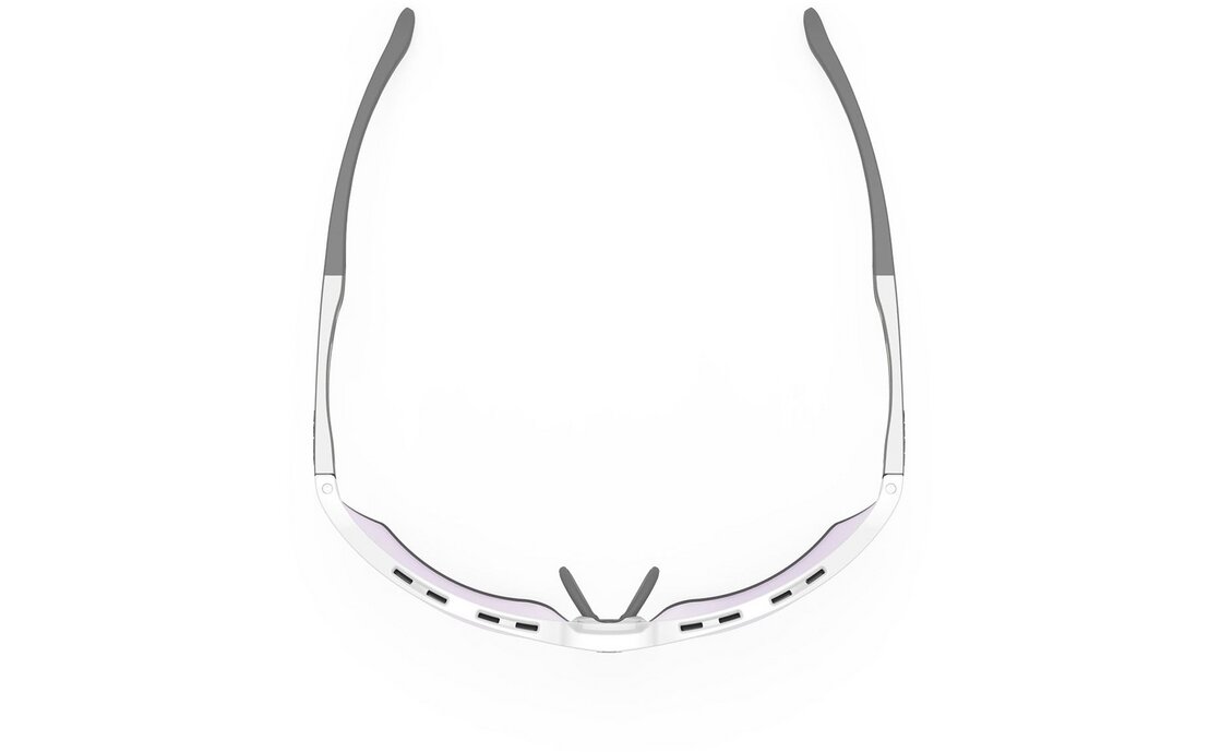 Rudy Project Magnus White Gloss - ImpactX 2 Photochromic Laser Purple