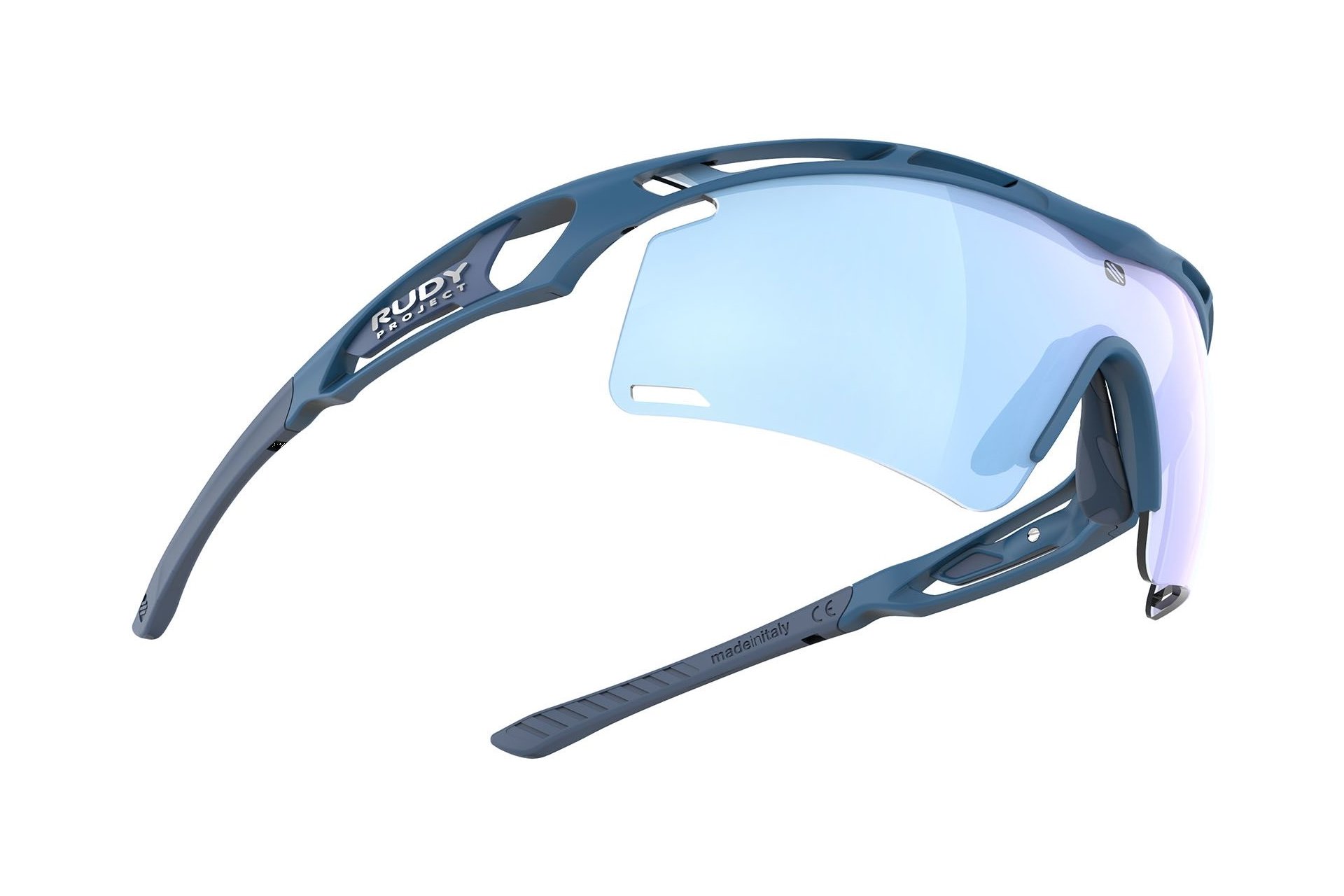 Rudy Project Tralyx+ Pacific Blue Matte - Multilaser Ice