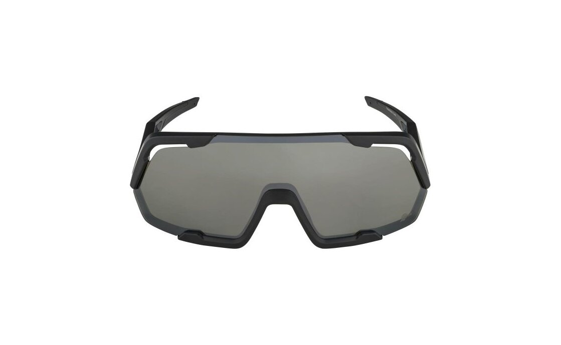 Alpina Rocket Q-Lite black matt / silver mirror lens