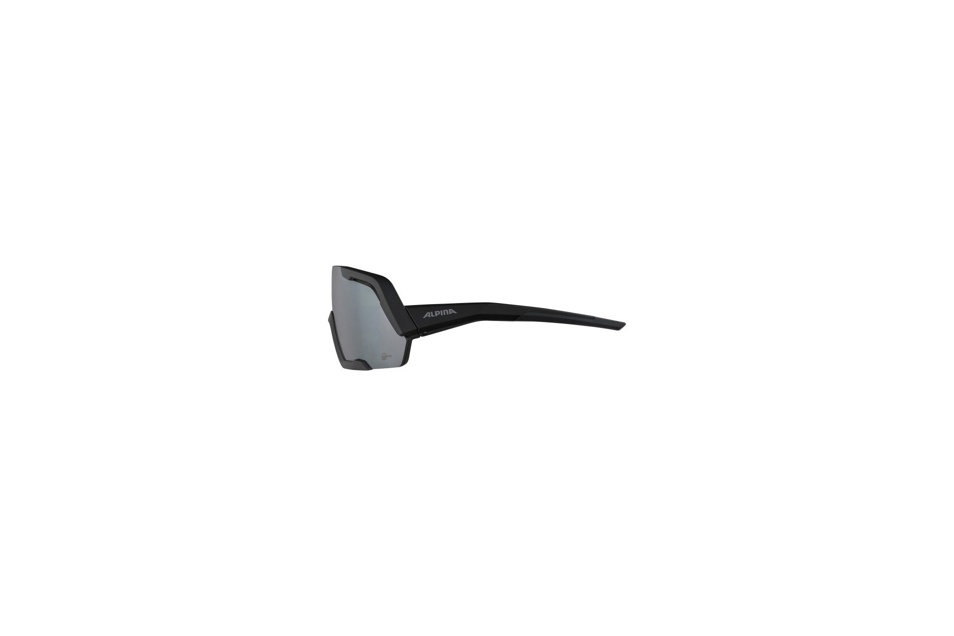 Alpina Rocket Q-Lite black matt / silver mirror lens