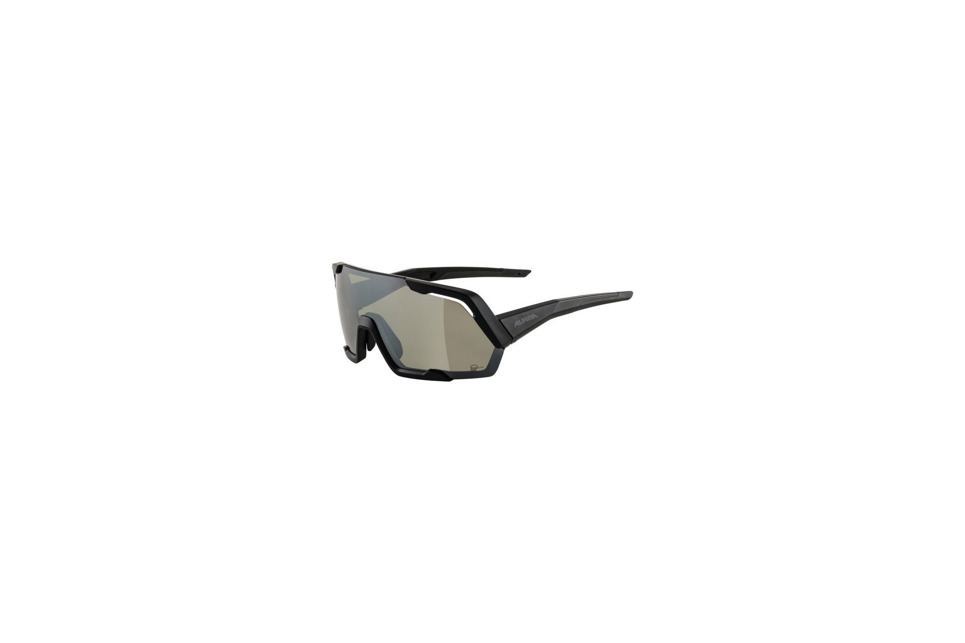 Alpina Rocket Q-Lite black matt / silver mirror lens